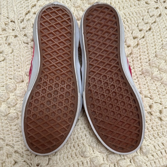 Vans Kids Pink Slip-On Shoes - Picture 7 of 8